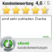 Garantiert echte Kundenmeinung